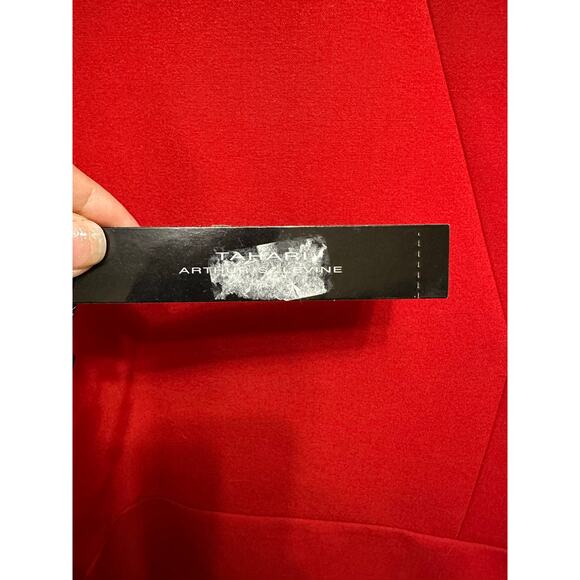 Tahari Arthur S. Levine Tomato Red Blazer Jacket Size 10 NWT - Picture 9 of 10